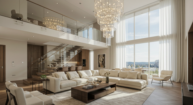  인테리어 디자인 스타일 _ 50. 복층 구조 인테리어 (Duplex or Loft Interior Style)