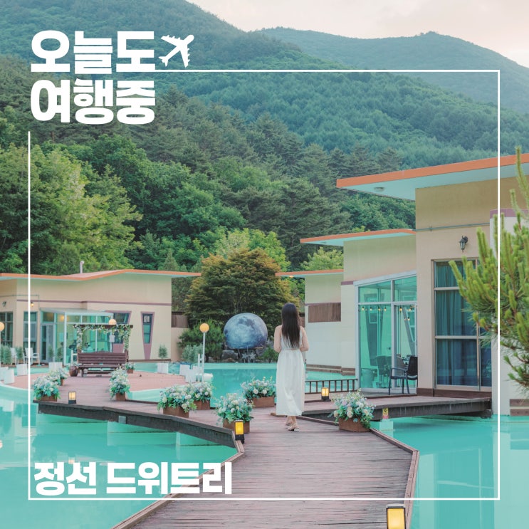  몰디브 감성 드위트리 카라반에서 보낸 쉼표 같은 하루 정선 가볼만한 곳