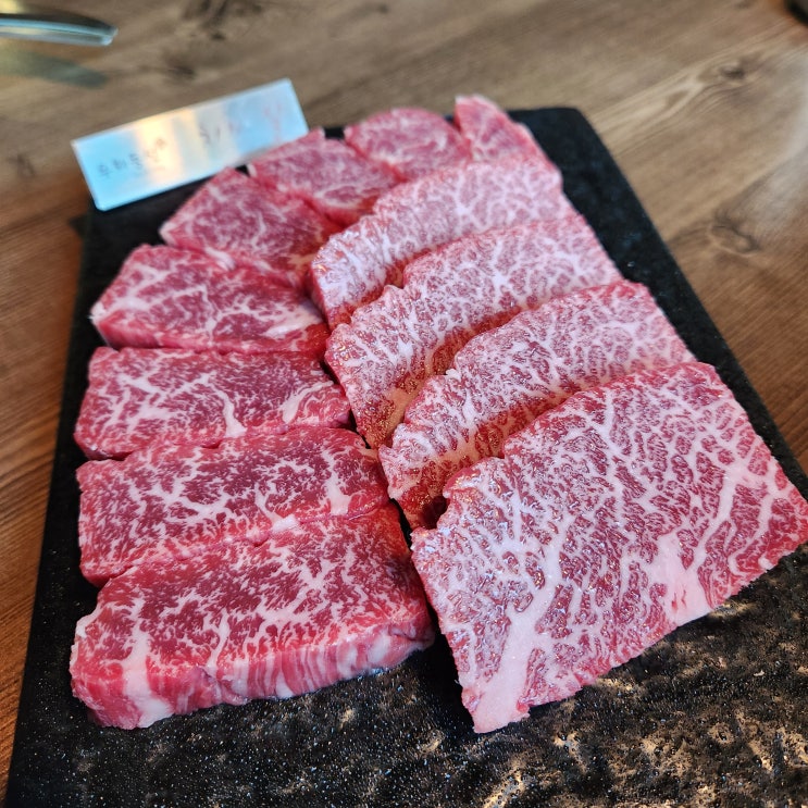  건대 한우오마카세 콜키지프리 가능한 소고기 맛집 '우화등선'