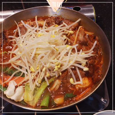 함안술집 자이그집 72시간숙성갈비짜글이 + 해물파전