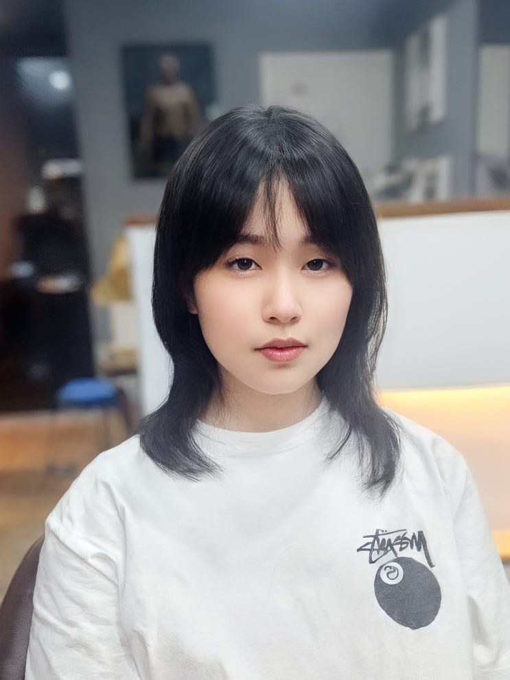  드라이 없이 예쁜 머리! 학생 필수템 볼륨매직 C컬펌 리얼 후기