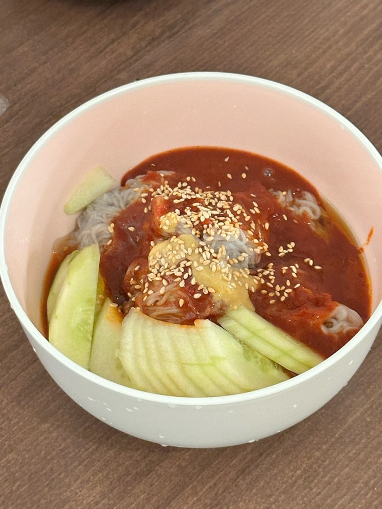 매콤달콤한 비빔 함흥냉면 밀키트 : 소몽푸드 냉면 택배 후기