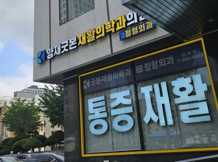 양재굿본재활의학과의원 최광민원장 한영록원장 양재역3번 출구 친절한 좋은병원