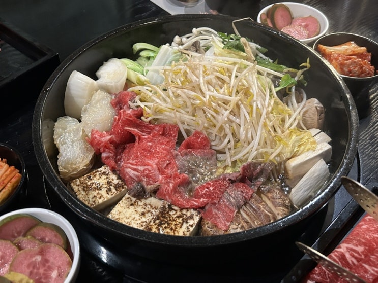  서울국제정원박람회 관람 후 옥소반 보라매공원점 스키야끼!