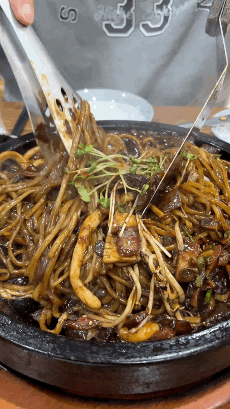  안산 화정동 중식당 짜장면 탕수육 맛집 백년가돌판짜장짬뽕