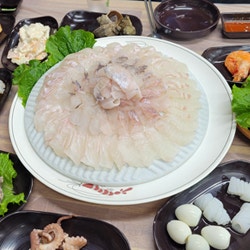 골든베이CC근처 맛집! 픽업해주는 땜횟집