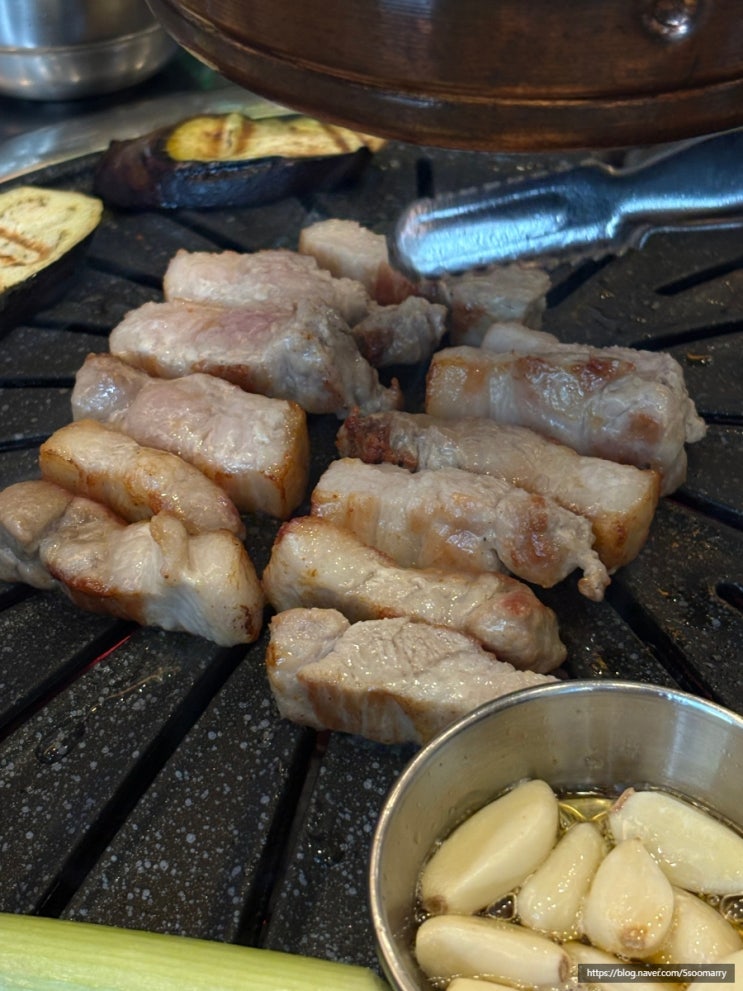  빽돈 마곡나루역점 회식 메뉴 삼겹살 어때? 치즈 볶음밥