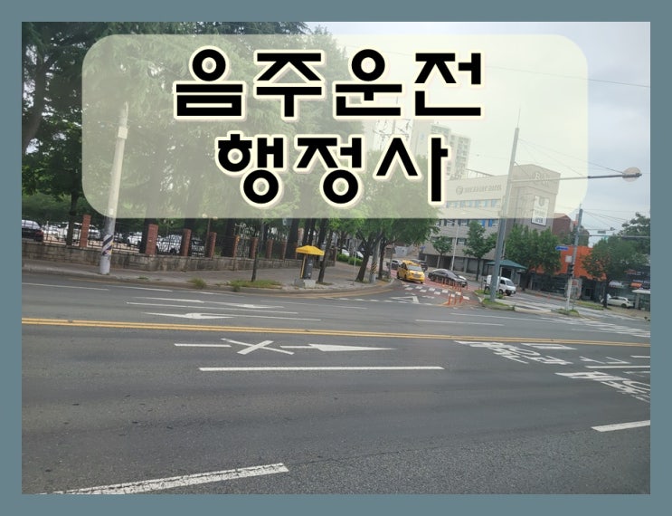 홍천 행정사 음주운전 구제 면허에 대한 절실함이