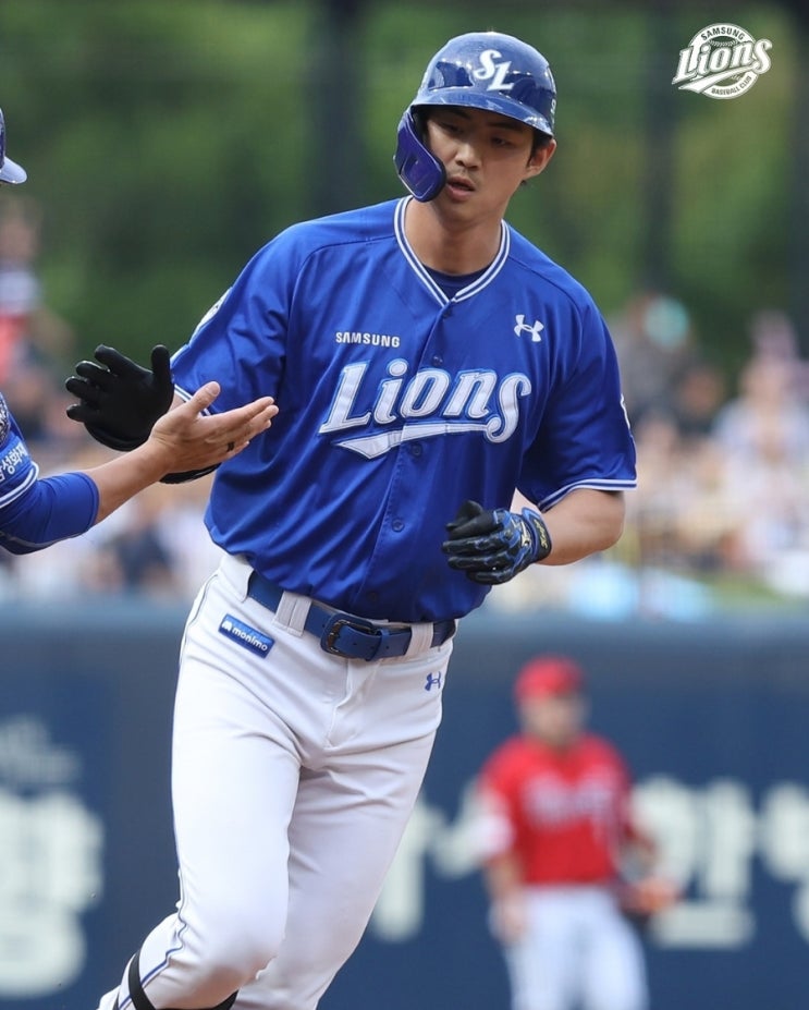 삼성라이온즈 <b>구자욱</b> 결승투런<b>홈런</b> 기아전 위닝시리즈