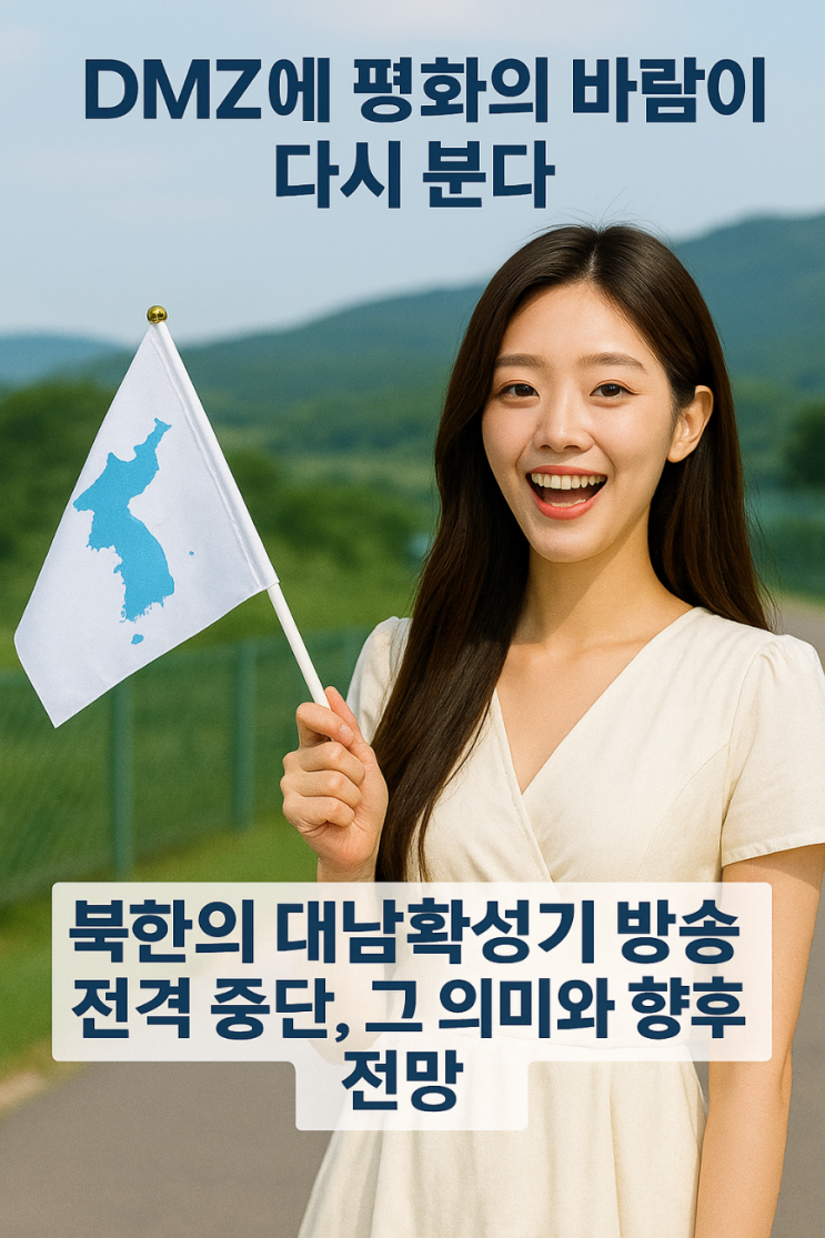 분다 – <b>북한</b>의 <b>대남</b>확성기 <b>방송</b> 전격 <b>중단</b>, 그 의미와 향후... 