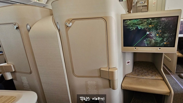  [싱가포르여행] 인천-싱가포르 아기랑 아시아나 비즈니스 탑승후기,  A350 비즈니스 스마티움