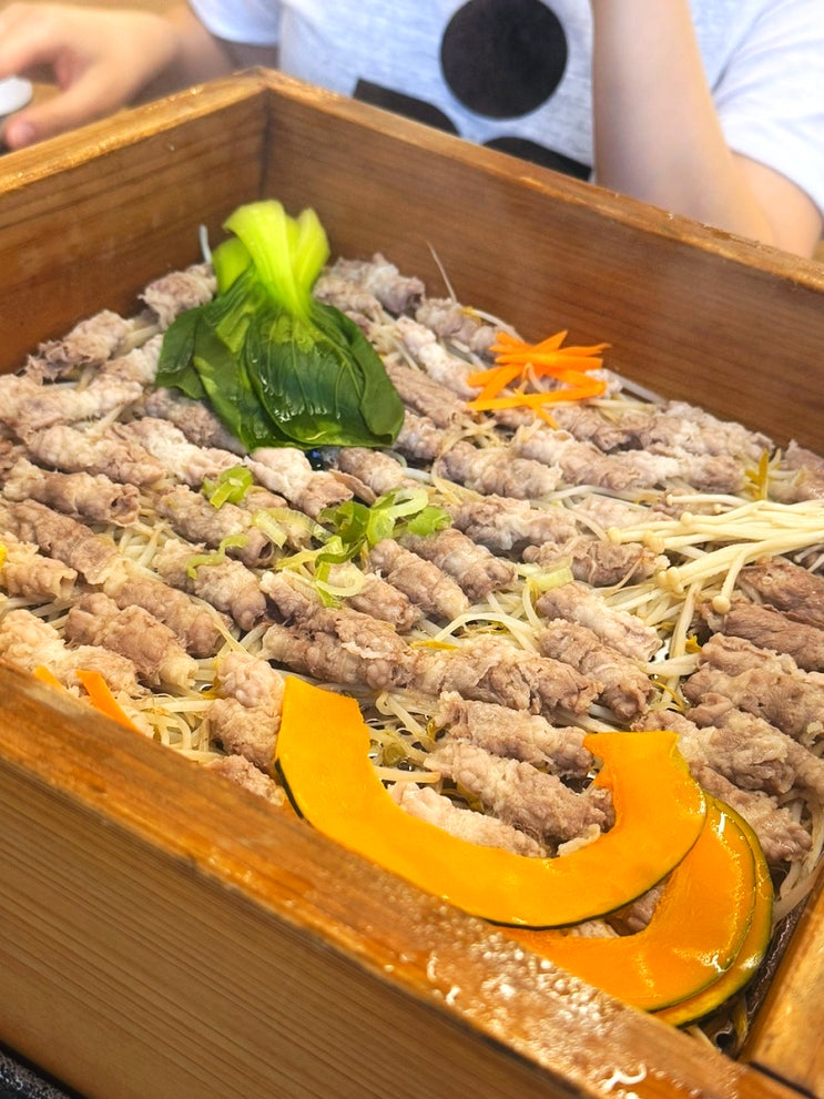  공릉맛집 편백찜과 소고기 월남쌈 샤브샤브 무한리필로 즐길 수 있는 미랑샤브 노원본점