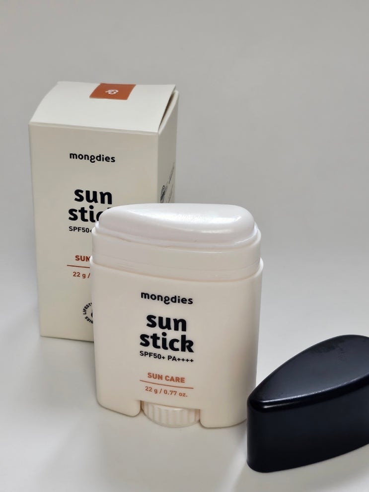  아기선스틱 몽디에스 선스틱 SPF50+ PA++++ 사용후기
