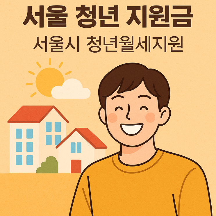  서울 청년 지원금! 청년 1인가구라면? 서울시 청년월세지원