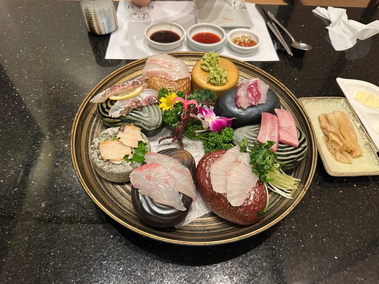 [강남 삼성 가성비 좋은 오마카세]생일날 여친과 함께 저녁식사! "용수사" 스시오마카세  찐리뷰(주차가능)