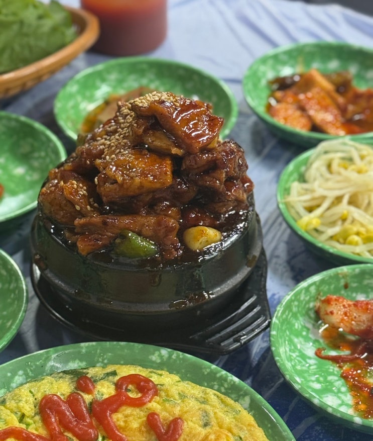  여수 서시장 맛집 한꾼에88 갈비찜 토요일 웨이팅 후기 여수 맛집