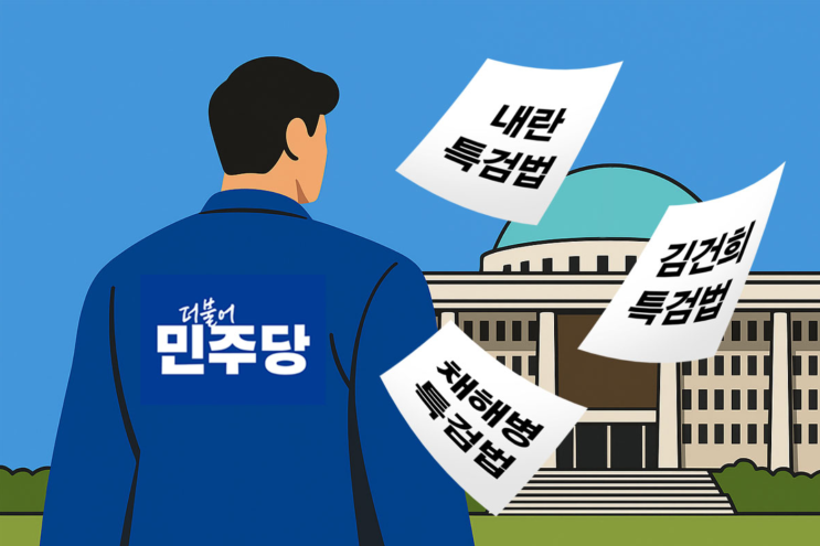 민주당의 3대 특검 후보 <b>추천</b>: <b>조은석</b>·<b>민중기</b>·<b>이윤제</b>, 그... 