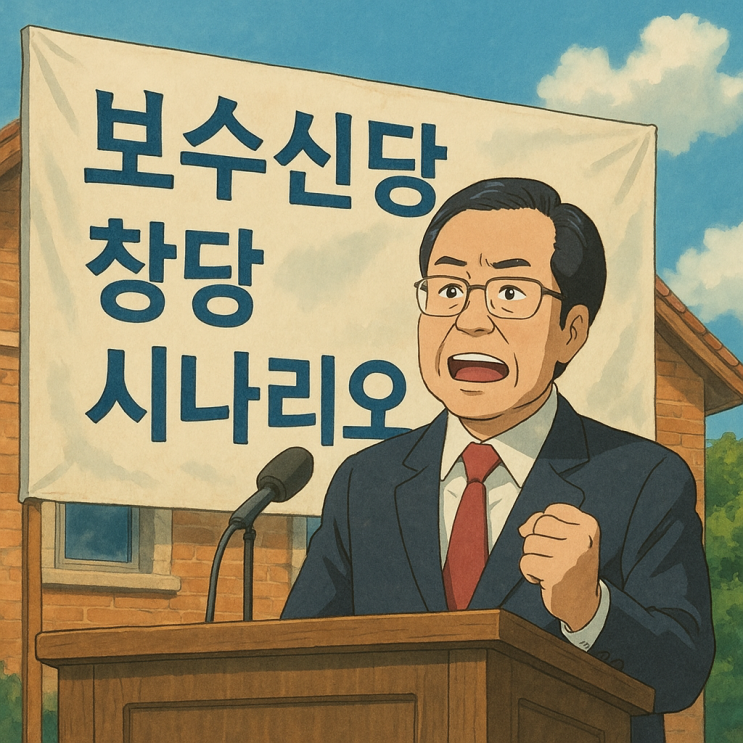 <b>홍준표</b> 보수신당 창당 시나리오