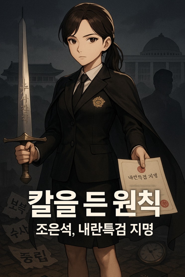 곳” – <b>조은석</b> 전 서울고검장의 <b>내란특검</b> 지명과 그 정치적... 