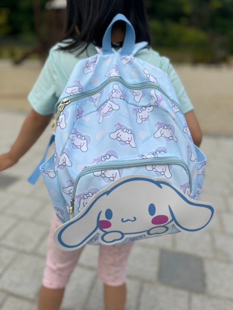 실속 있는 어린이 가방, 산리오 시나모롤 백팩으로 소풍 준비 완료!