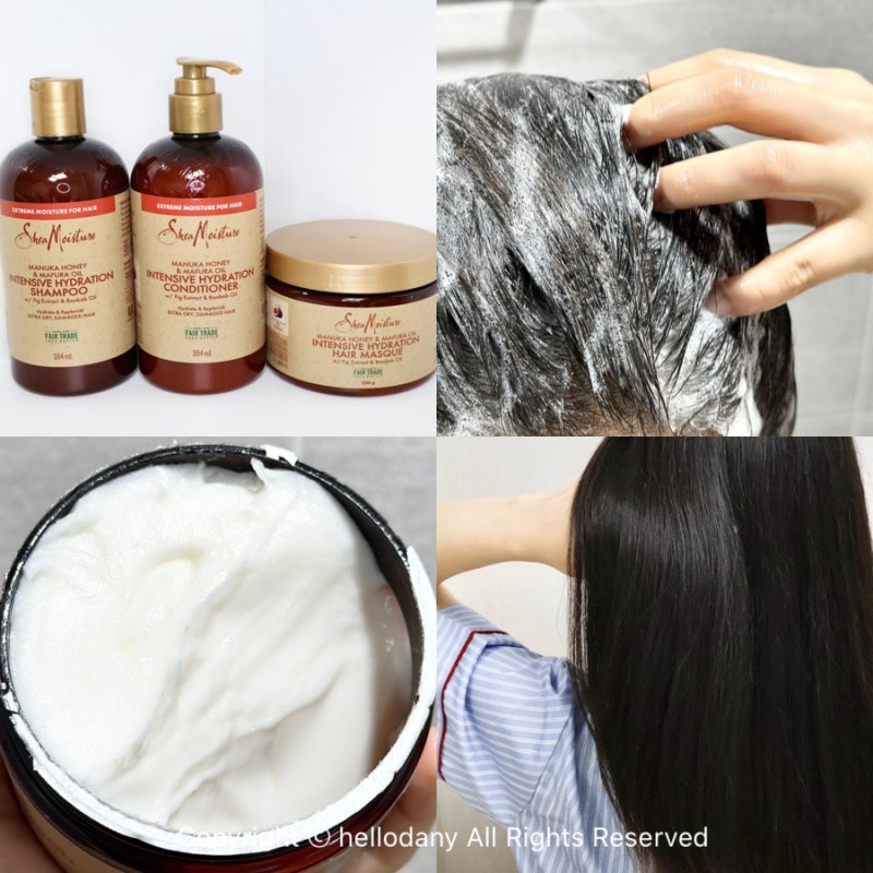 샴푸 컨디셔너 추천 향기 좋은 퍼퓸 헤어마스크팩 시어모이스처 마누카 허니 & 마푸라 오일