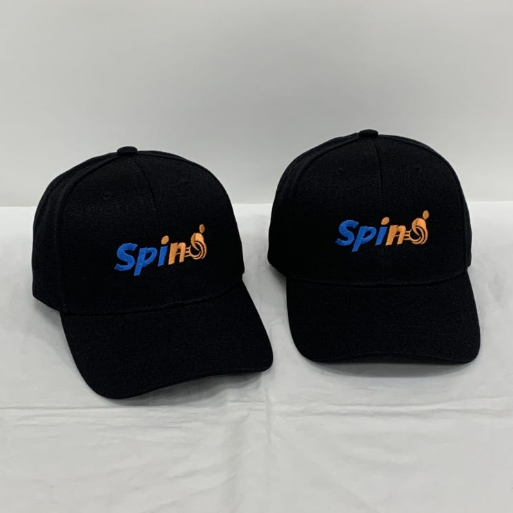  [모자제작 추천] 고급 자수 로고 캡 맞춤제작 - Spin 로고 모자 제작사례