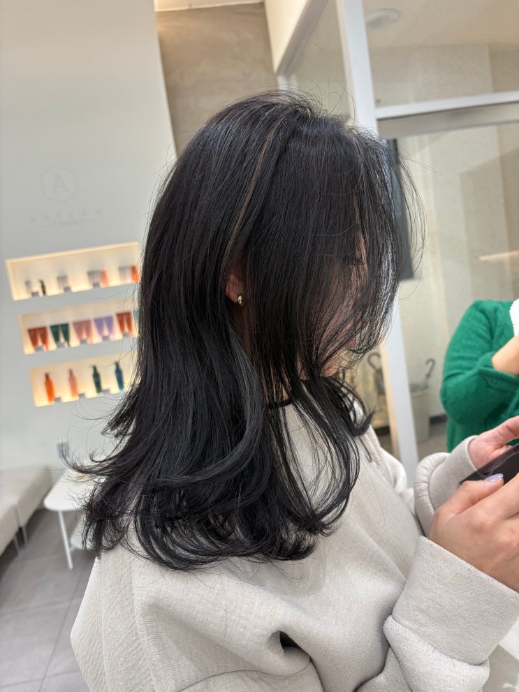  인천 새치발레아쥬 시니어발레아쥬 새치염색 잘하는 미용실 알팀헤어 용현점