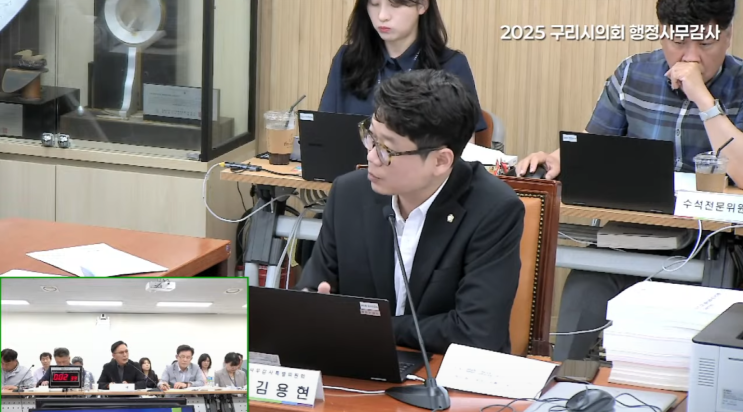  "공공시설을 개인창고로?"...김용현 구리시의원, 구리농수산물공사 관리 부실 추궁