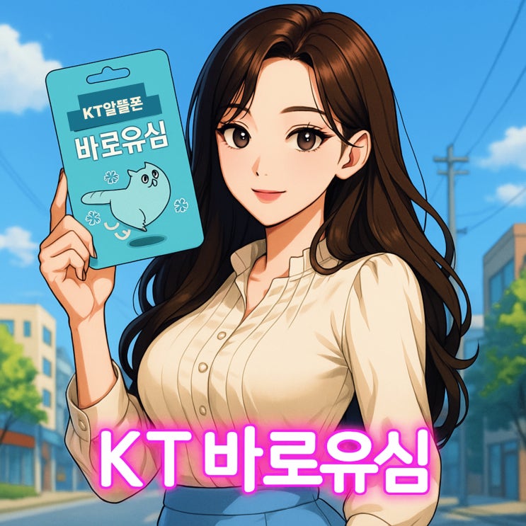  KT 바로유심 셀프개통 선불폰 진행 절차