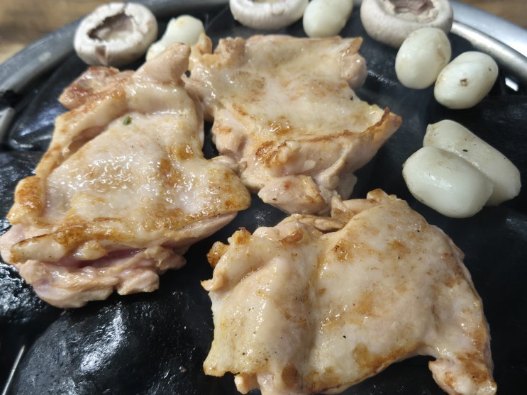  춘천 레고랜드 닭갈비집 원조조약돌숯불닭갈비