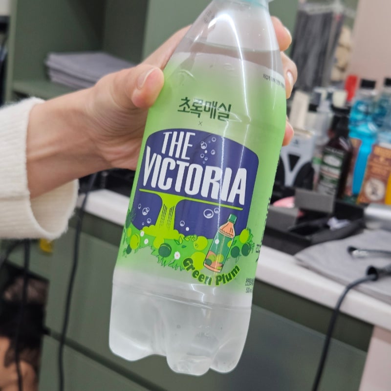 탄산수 더 빅토리아 초록매실 맛 후기