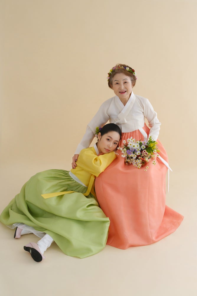 유튜버 에이미 님과 함께한 할머니와의 한복 모녀 커플사진 & 개인화보 촬영