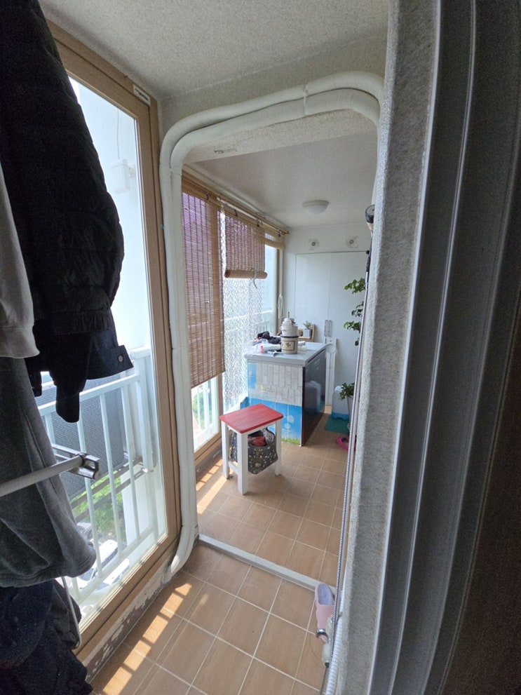  긴배관 천장 정리 삼성 벽걸이 에어컨 설치 후기