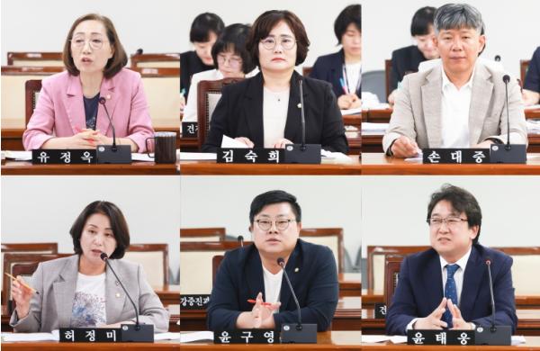  부평구의회, 의원발의 조례안 7건 상임위 통과