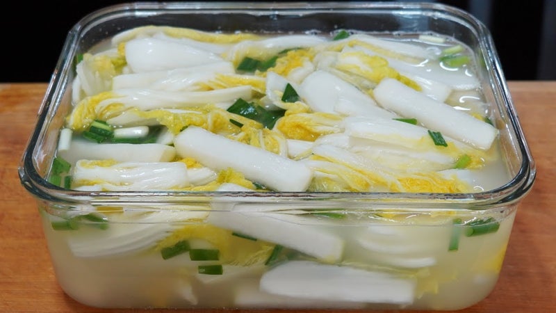 배추물김치 맛있게 담그는 방법 알배추물김치담는법 오이물김치 맛있는 레시피