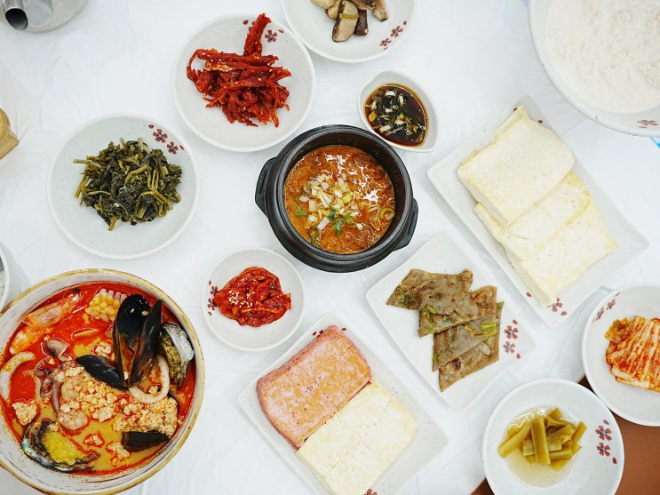  속초 순두부 맛집 옛고을순두부 초당순두부와 짬뽕순두부