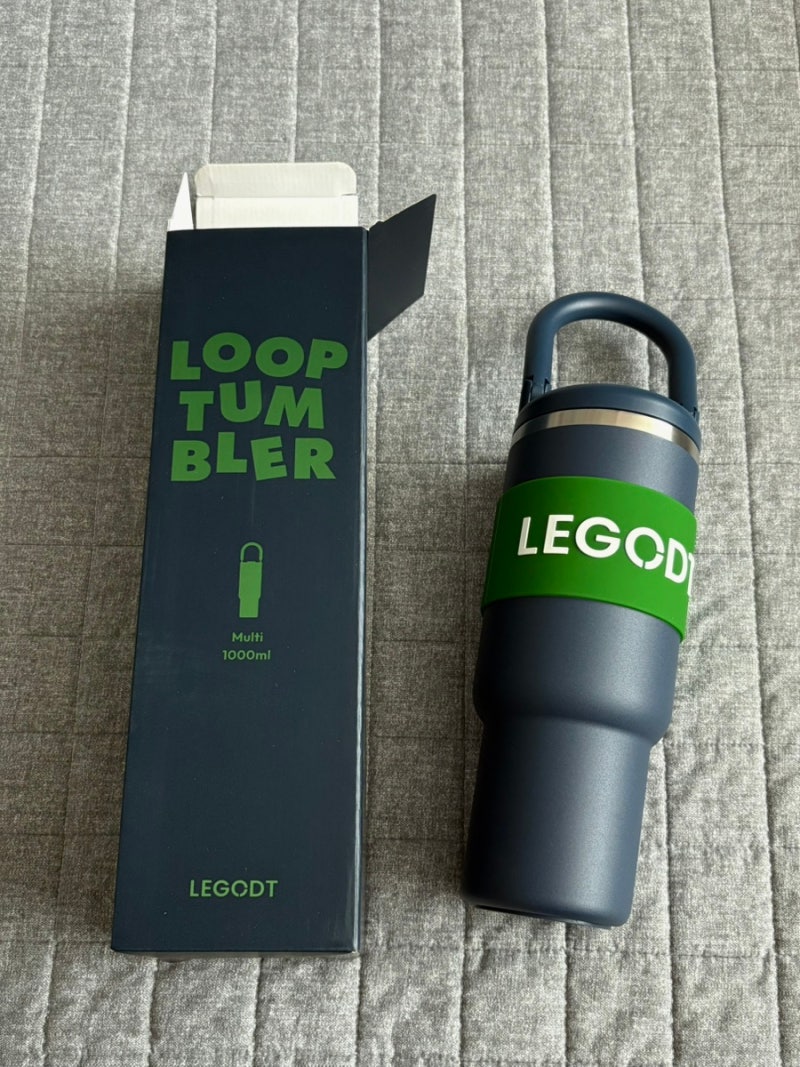 [Legodt] 오덴세 레고트 루프 텀블러 멀티 1000ml 네이비 구매후기