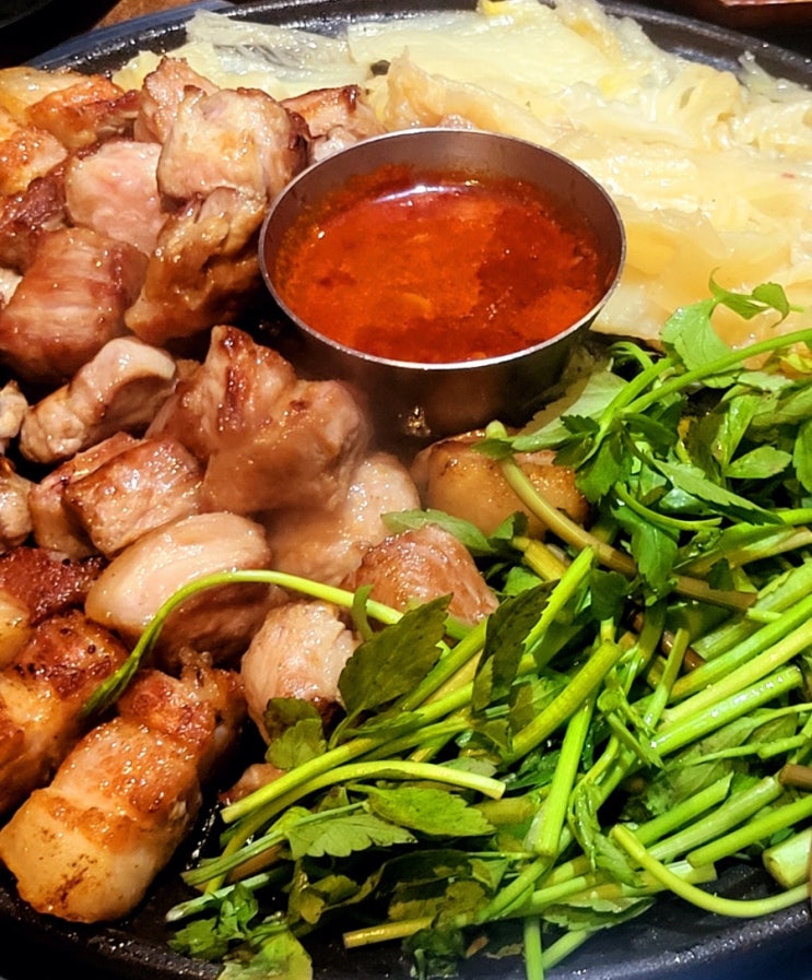  [창원]고기 구워나오는 어반브릭스 맛집 '오대지식당 유니시티 어반브릭스점'