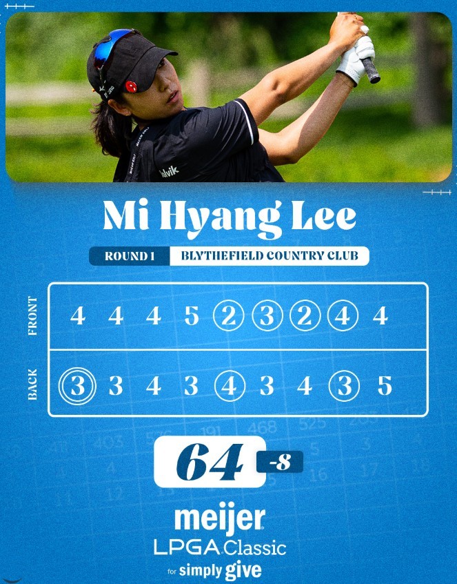 #LPGA <b>마이어</b> LPGA <b>클래식</b> 1 라운드 이미향 <b>선두</b> 등... 