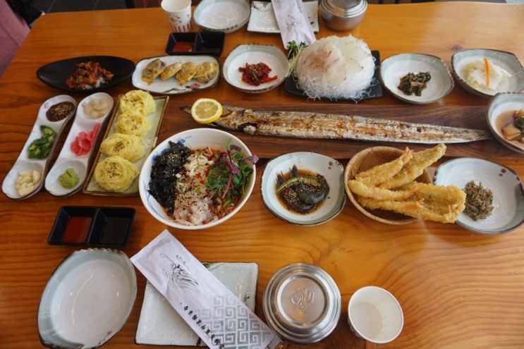  주문진 실비생선구이 먹을려다 방문한 해랑대게횟집