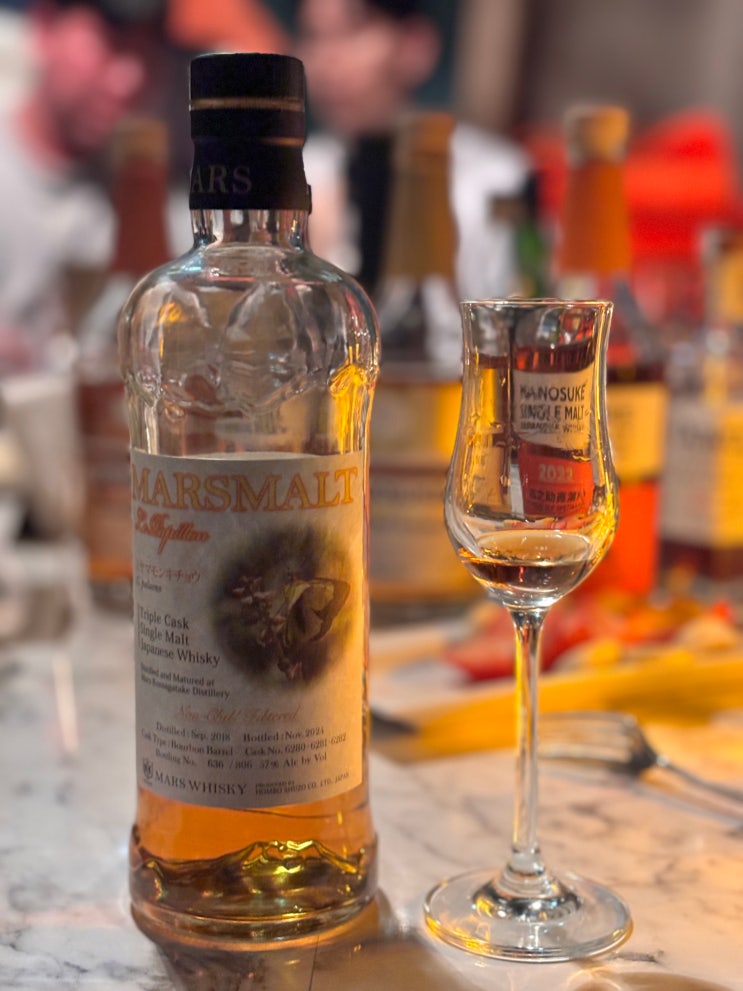  르빠삐용 2024릴리즈 리뷰(MARS MALT Le PapillonTriple Cask C.palaeno)