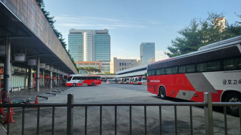 강남고속버스터미널 호남선 가장 가까운 센트럴시티별관주차장
