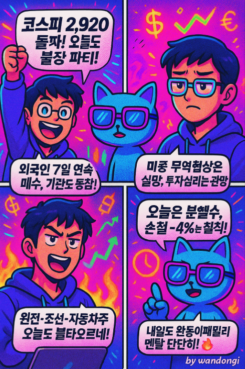   [WD경제소식] 2025년 6월 12일 미국증시·코스피 요약 + 오늘의 테마주 완전정복!
