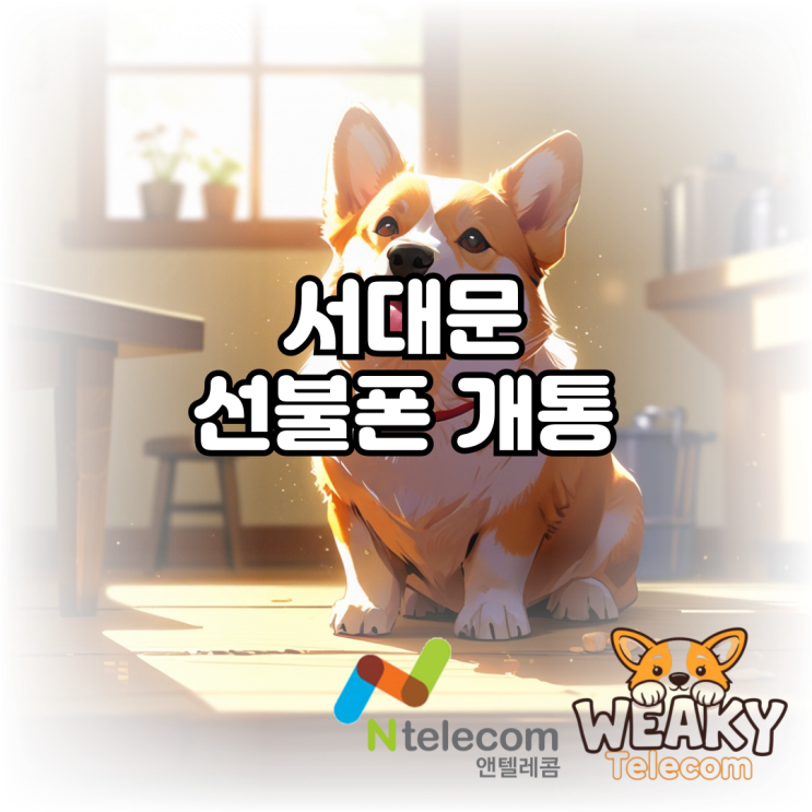  서대문선불폰 개통 집에서 셀프로 진행하고 싶다면?