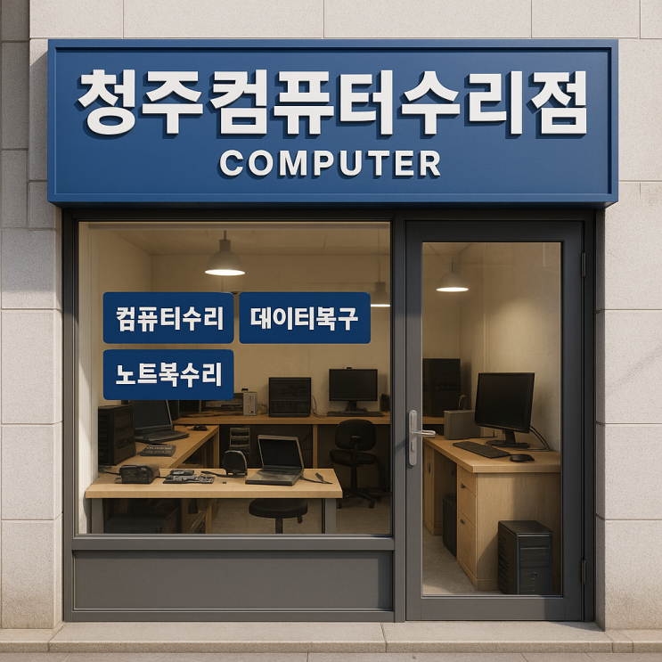  청주 컴퓨터 수리점 어디가 좋을까? 출장수리,윈도우설치,포맷!! 친절과 정직~신속이 정답!!!