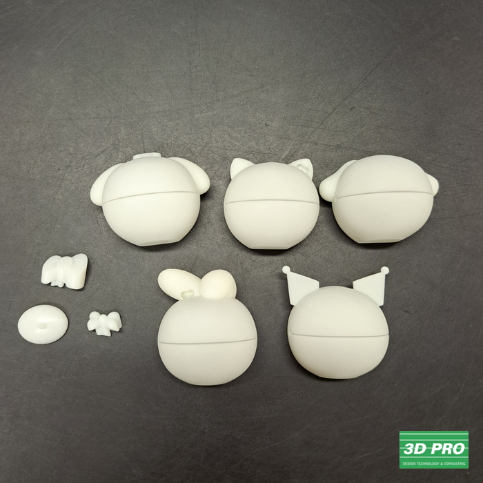  산리오 악세사리 3D프린팅 시베품 제작