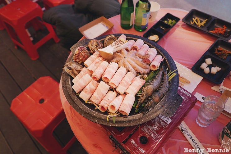  여수 여행 1일차, 여수 낭만포차 거리 맛집 낭만포차 44번 -3