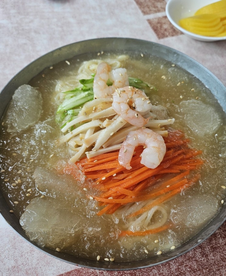  김천중국집 남경원에서 만난 여름 별미 냉우동