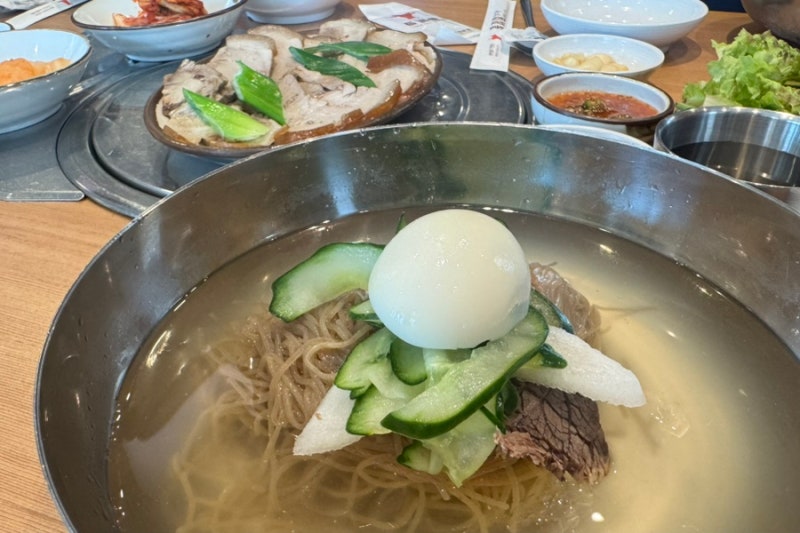 방배동 장수원 평양냉면, 편육 먹방하기