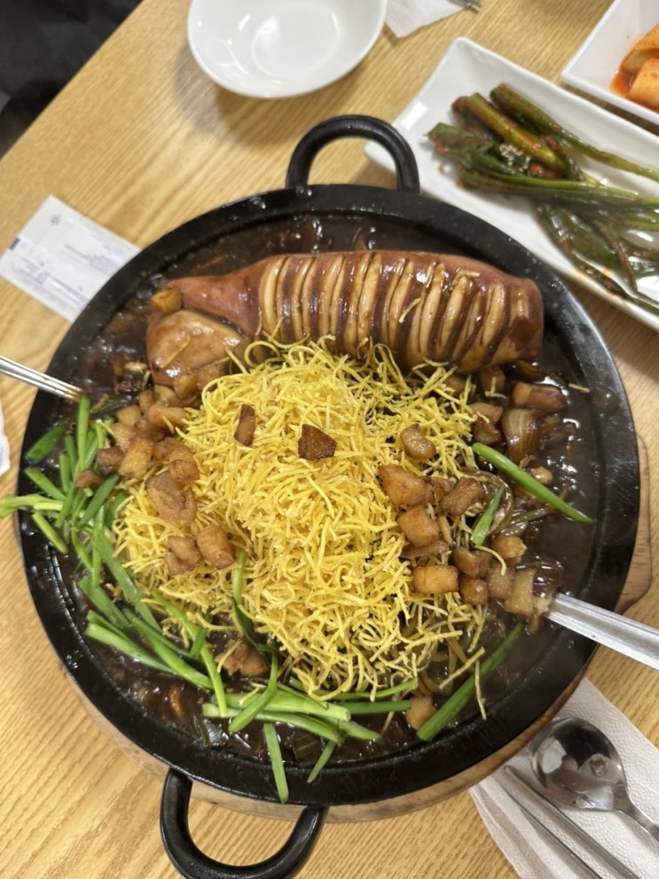  [담양]담주댓잎돌짜장 : 돌판위에 통오징어가 올라가는 중식 후기